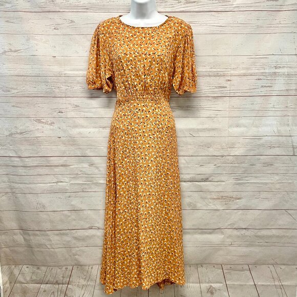 knee length dresses for ladies Melina Plaid Midi Dress in Taupe main image 1